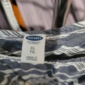 Striped old navy blouse